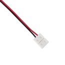 GloboStar® 70731 Διπλός Connector με 15cm Καλώδιο για Όλες τις Μονόχρωμες Ταινίες LED 8mm