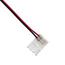 GloboStar® 70731 Διπλός Connector με 15cm Καλώδιο για Όλες τις Μονόχρωμες Ταινίες LED 8mm