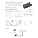 GloboStar® 73141 DSA SKYDANCE DC RF 2.4Ghz DMX512 to SPI Decoder DC 5-24V - IP20 Π16.5 x Π7 x Υ3.7cm - 5 Χρόνια Εγγύηση