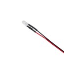 GloboStar® DIODE-LED 73731 Χαμηλής Ισχύος Δίοδος LED 0.3W DC 12V - Φ0.5 x Υ1cm - Θερμό Λευκό 2700K - Dimmable - Συσκευασία 10 Τεμαχίων - 2 Χρόνια Εγγύηση