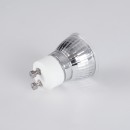 GloboStar® 76006 Λάμπα MR11 με βάση GU10 Mini Σποτ LED 4W 400lm 120° AC 85-265V με Λευκό Γαλακτερό Γυαλί Ψυχρό Λευκό 6000K