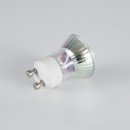 GloboStar® 76009 Σποτ LED GU10 MR11 4W 300lm 120° AC 85-265V με Λευκό Γαλακτερό Γυαλί Κόκκινο - 2 Χρόνια Εγγύηση