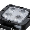 GloboStar® 85399 E4 Mark Vehicle & Forklift Work Lights - Φώτα Εργασίας για Οχήματα Περονοφόρα - Κλάρκ LED 20W DC 10-80V Αδιάβροχο IP67 Ψυχρό Λευκό 6000K Μ11 x Π11 x Υ5cm