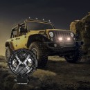 GloboStar® 85438 Vehicle & JEEP Work Lights - Φώτα Εργασίας για Οχήματα και JEEP με X Light DRL & Φλας LED High Power 45W DC 9-36V Αδιάβροχo IP67 Πορτοκαλί & Ψυχρό Λευκό 6000K M17 x Π8 x Υ21cm