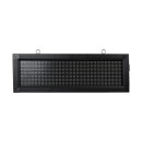 GloboStar® DISPLAY 90266 LED Scrolling Display 64x16cm - Κυλιόμενη Ψηφιακή Πινακίδα / Επιγραφή Μονής Όψης P10 LED SMD AC 220-240V - Λειτουργία μέσω Wi-Fi με Εφαρμογή APP - Αισθήτηρας Θερμοκρασίας και Υγρασίας - Αδιάβροχο IP65 - Μ72 x Π9 x Υ24cm - Κόκκινο 