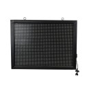 GloboStar® DISPLAY 90286 LED Scrolling Display 64x48cm - Κυλιόμενη Ψηφιακή Πινακίδα / Επιγραφή Μονής Όψης P10 LED SMD AC 220-240V - Λειτουργία μέσω Wi-Fi με Εφαρμογή APP - Αισθήτηρας Θερμοκρασίας και Υγρασίας - Αδιάβροχο IP65 - Μ72 x Π9 x Υ56cm - Κόκκινο 