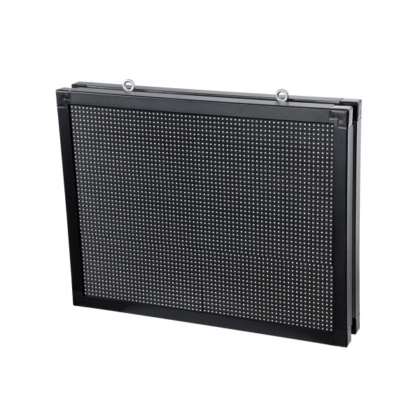 GloboStar® DISPLAY 90289 LED Scrolling Display 64x48cm - Κυλιόμενη Ψηφιακή Πινακίδα / Επιγραφή Διπλής Όψης P10 LED SMD AC 220-240V - Λειτουργία μέσω Wi-Fi με Εφαρμογή APP - Αισθήτηρας Θερμοκρασίας και Υγρασίας - Αδιάβροχο IP65 - Μ70 x Π11 x Υ54.5cm - RGB 