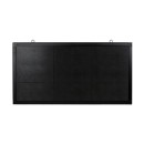 GloboStar® DISPLAY 90299 LED Scrolling Display 96x48cm - Κυλιόμενη Ψηφιακή Πινακίδα / Επιγραφή Διπλής Όψης P10 LED SMD AC 220-240V - Λειτουργία μέσω Wi-Fi με Εφαρμογή APP - Αισθήτηρας Θερμοκρασίας και Υγρασίας - Αδιάβροχο IP65 - Μ102 x Π11 x Υ54.5cm - RGB