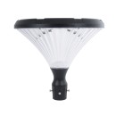 GloboStar® SOLARIOS 90502 Professional LED Solar Urban Park Light Αυτόνομο Ηλιακό Φωτιστικό Πλατείας - Πάρκου - Κήπου 40W 550lm 120° με Ενσωματωμένο Φωτοβολταϊκό Panel 6V 12W & Επαναφορτιζόμενη Μπαταρία Li-ion 3.2V 15000mAh με Αισθητήρα Ημέρας-Νύχτας - Αδ