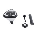 GloboStar® SOLARMIS 90521 LED Solar Bollard Light Κολωνάκι Κήπου Εξωτερικού Χώρου 10W 180lm 120° με Ενσωματωμένο Φωτοβολταϊκό Panel 6V 5W & Επαναφορτιζόμενη Μπαταρία Li-ion 3.2V 6000mAh με Αισθητήρα Ημέρας-Νύχτας - Αδιάβροχο IP65 Φ26 x Υ60cm Ψυχρό Λευκό 6