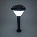 GloboStar® SOLARMIS 90521 LED Solar Bollard Light Κολωνάκι Κήπου Εξωτερικού Χώρου 10W 180lm 120° με Ενσωματωμένο Φωτοβολταϊκό Panel 6V 5W & Επαναφορτιζόμενη Μπαταρία Li-ion 3.2V 6000mAh με Αισθητήρα Ημέρας-Νύχτας - Αδιάβροχο IP65 Φ26 x Υ60cm Ψυχρό Λευκό 6