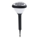 GloboStar® SOLARMIS 90521 LED Solar Bollard Light Κολωνάκι Κήπου Εξωτερικού Χώρου 10W 180lm 120° με Ενσωματωμένο Φωτοβολταϊκό Panel 6V 5W & Επαναφορτιζόμενη Μπαταρία Li-ion 3.2V 6000mAh με Αισθητήρα Ημέρας-Νύχτας - Αδιάβροχο IP65 Φ26 x Υ60cm Ψυχρό Λευκό 6