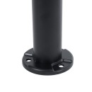 GloboStar® SOLARMIS 90521 LED Solar Bollard Light Κολωνάκι Κήπου Εξωτερικού Χώρου 10W 180lm 120° με Ενσωματωμένο Φωτοβολταϊκό Panel 6V 5W & Επαναφορτιζόμενη Μπαταρία Li-ion 3.2V 6000mAh με Αισθητήρα Ημέρας-Νύχτας - Αδιάβροχο IP65 Φ26 x Υ60cm Ψυχρό Λευκό 6