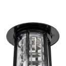 GloboStar® SOLARMIS 90536 LED Solar Bollard Light Κολωνάκι Κήπου Εξωτερικού Χώρου 10W 180lm 120° με Ενσωματωμένο Φωτοβολταϊκό Panel 6V 5W & Επαναφορτιζόμενη Μπαταρία Li-ion 3.2V 6000mAh με Αισθητήρα Ημέρας-Νύχτας - Αδιάβροχο IP65 Φ22 x Υ59cm CCT Ψυχρό-Φυσ