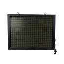 GloboStar® DISPLAY 90800 LED Scrolling Display 64x48cm - Κυλιόμενη Ψηφιακή Πινακίδα / Επιγραφή Μονής Όψης P10 LED SMD AC 220-240V - Λειτουργία μέσω Wi-Fi με Εφαρμογή APP - Αισθήτηρας Θερμοκρασίας και Υγρασίας - Αδιάβροχο IP65 - Μ72 x Π9 x Υ56cm - Ψυχρό Λε