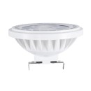 GloboStar® S-40002 Σποτ LED GU5.3 AR111 15W 1500lm 12° AC 220-240V IP20 Φ11 x Υ7cm Ψυχρό Λευκό 6000K Dimmable - 3 Χρόνια Εγγύηση