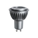 GloboStar® 90602 Σποτ LED GU10 MR16 7W 910lm 10° AC 220-240V IP20 Φ5 x Υ6cm  Θερμό Λευκό 2700K Dimmable - 3 Χρόνια Εγγύηση