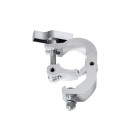 GloboStar® CLAMPS 51185 Επαγγελματικός Γάντζος Hook Αλουμινίου Ύψηλης Αντοχής για Κρέμαση, Στήριξη & Τοποθέτηση Προϊόντων Stage σε Τράσες - Μ17 x Π12 x Υ3cm - Χρώμιο