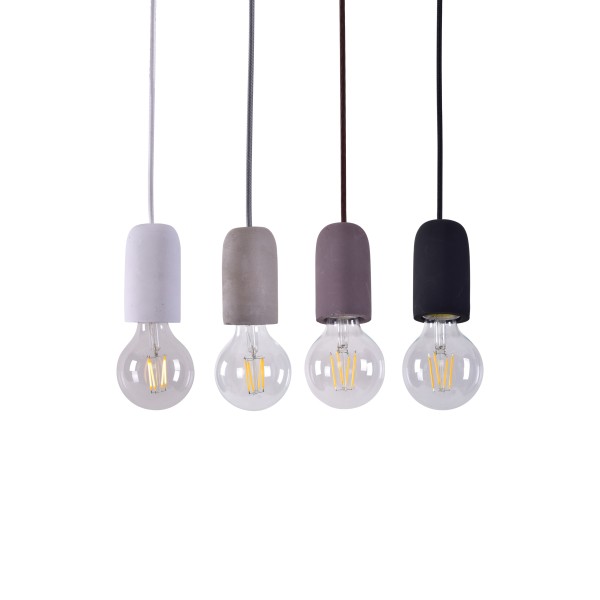 SE 149-BR IRIS PENDANT LAMP BROWN 1E2