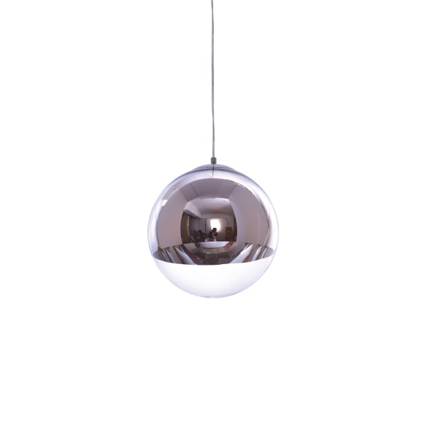 SE3130-1-CH ALESSIA PENDANT CHROME-CLEAR GLASS E3