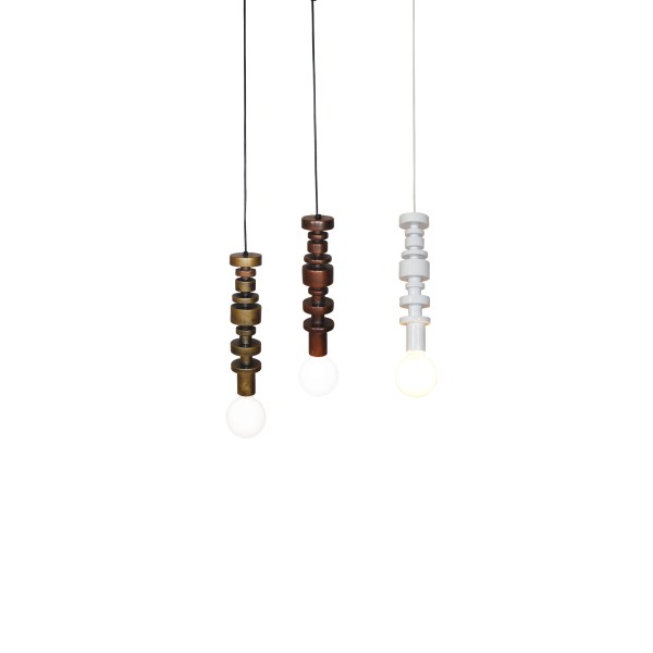 HL-3546-1 GABRIEL BLACK PENDANT