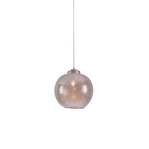 SE331520-01 MARZIA PENDANT SMOKE GLASS E4