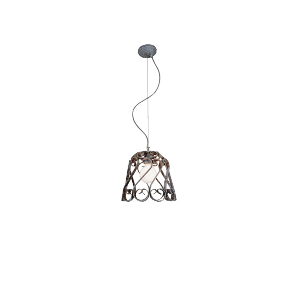 HL-3586-1PS LEWIS COPPER GREEN PENDANT