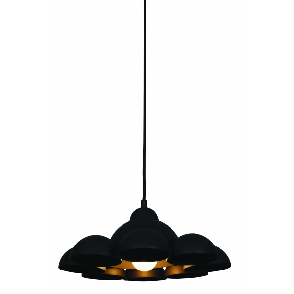 HL-3591-S CONALL WHITE & BRONZE PENDANT