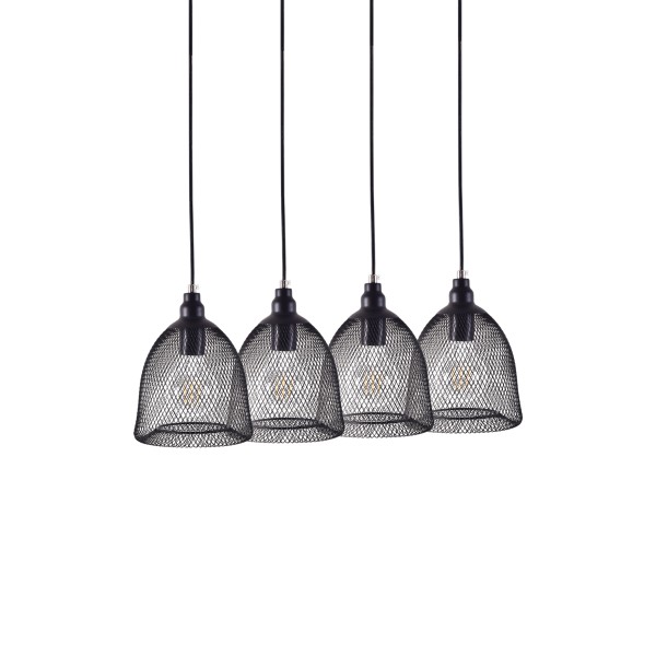 SE 151-20-4 ZOLA PENDANT LAMP BLACK MAT+