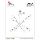 KQ 2629/8 GWEN BLACK PENDANT Δ4