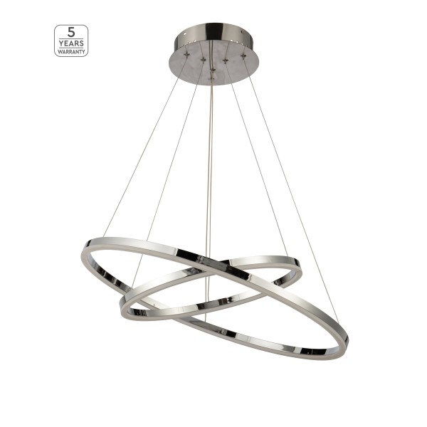 SE LED 60-40 OLYMPIC PENDANT CHROME Α5