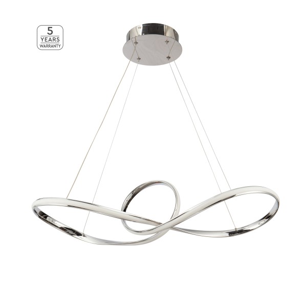 SE LED 81 MALBERA PENDANT CHROME Β5