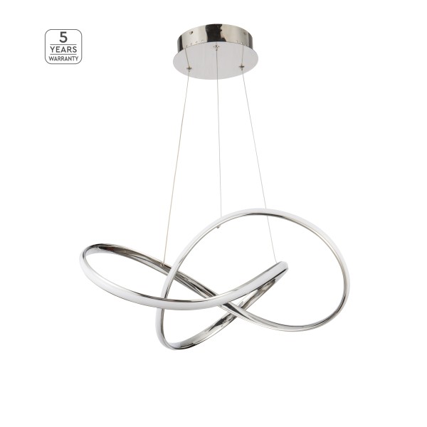 SE LED 60 MALBERA PENDANT CHROME Β5