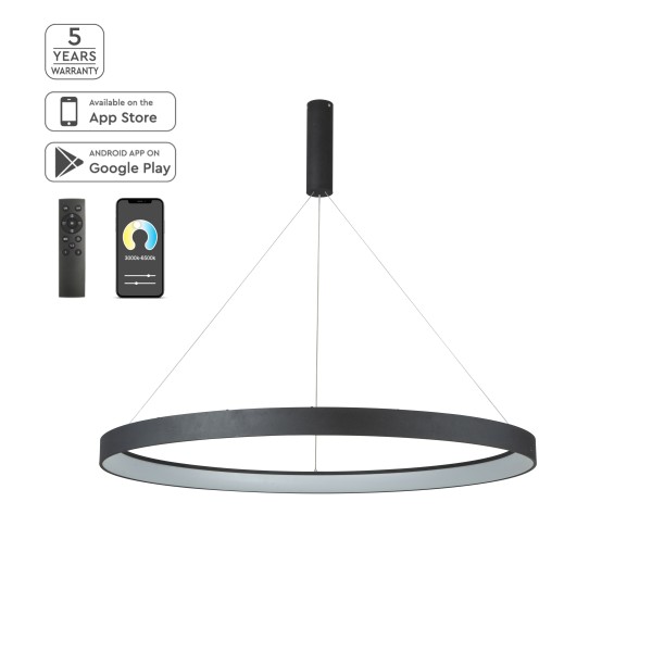 SE LED SMART 100 AMAYA PENDANT BLACK Δ5