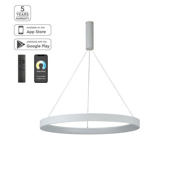 SE LED SMART 80 AMAYA PENDANT WHITE Δ5