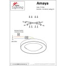 SE LED 60 AMAYA CEILING COPPER Δ3