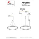 SE LED 100 AMARYLIS PENDANT CHROME Γ5