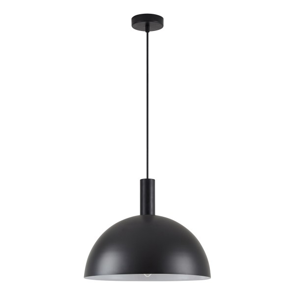 SE21-BL-4-MS40 ADEPT TUBE Black Metal Shade Pendant+