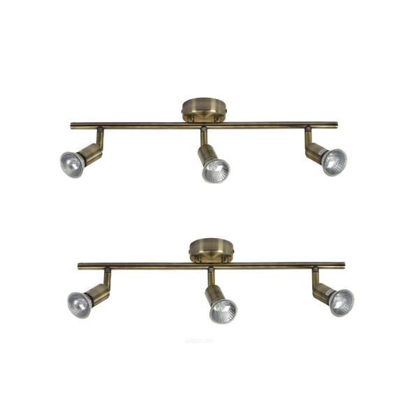 SE 140-BR3 (x2) Saba Packet Bronze adjustable spotlight+