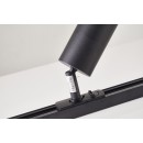 SE-SP-BL-1PH BARILLO SPOTLIGHT BLACK GU10 1PHASE 57x110mm