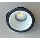 SE-SP-DL-R-BL CIELO SPOTLIGHT DOWNLIGHT RECESSED BLACK GU10 FOR HOLE 7cm