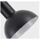 SE21-BL-4-BL2-MS3 ADEPT TUBE Black Pendant Black Metal Shade+