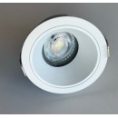 SE-SP-DL-R-WH CIELO SPOTLIGHT DOWNLIGHT RECESSED GU10 WHITE FOR HOLE 7cm 