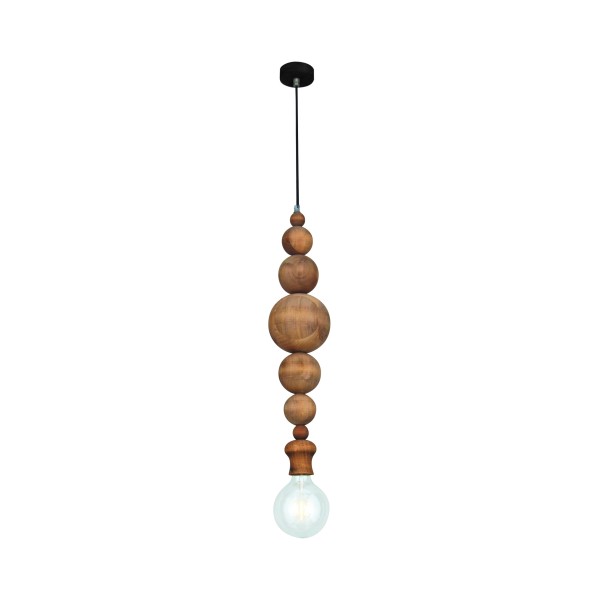 HL-039R-1P MELODY AGED WOOD PENDANT