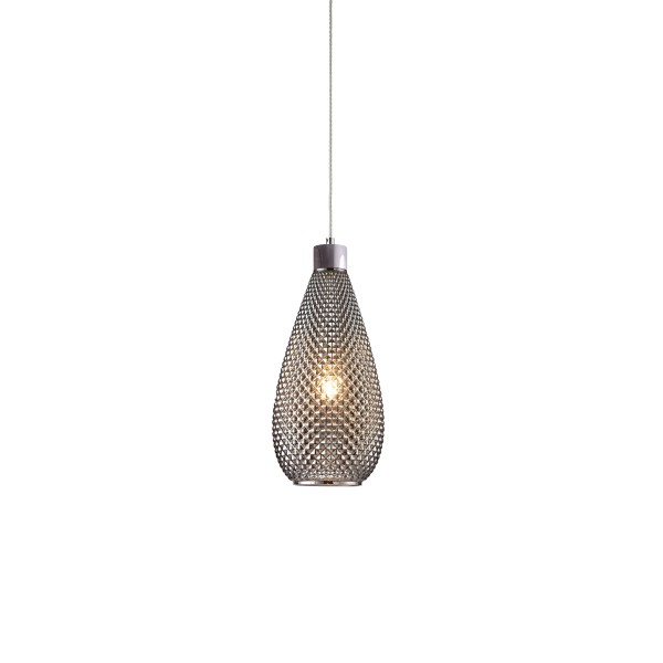 SE4285-01 SM DARIO PENDANT SMOKE GLASS Γ3