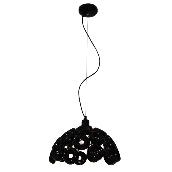 HL-3590-S DARINA BLACK PENDANT Φ36