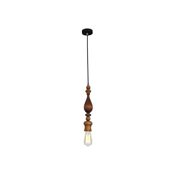 HL-030R-1 MELODY AGED WOOD PENDANT