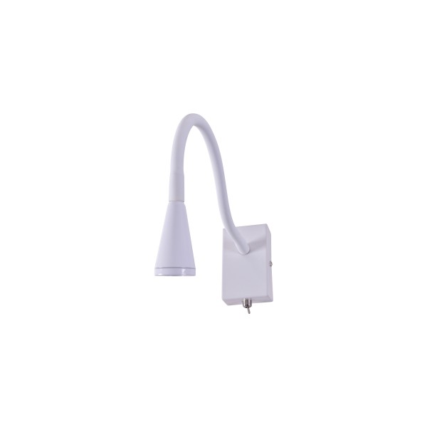 SE 124-1AW CABLE WALL LAMP  WHITE MAT 1Β1