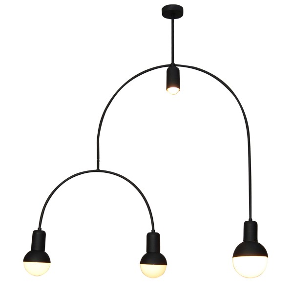 HL-3523-4 CHRISTOPHER BLACK PENDANT