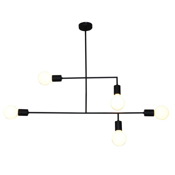 HL-3525-5 RODNEY BLACK PENDANT